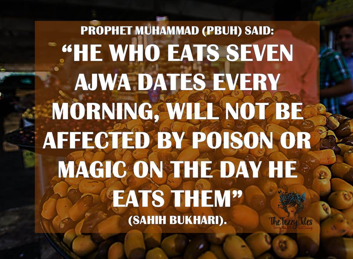hadith ajwa dates